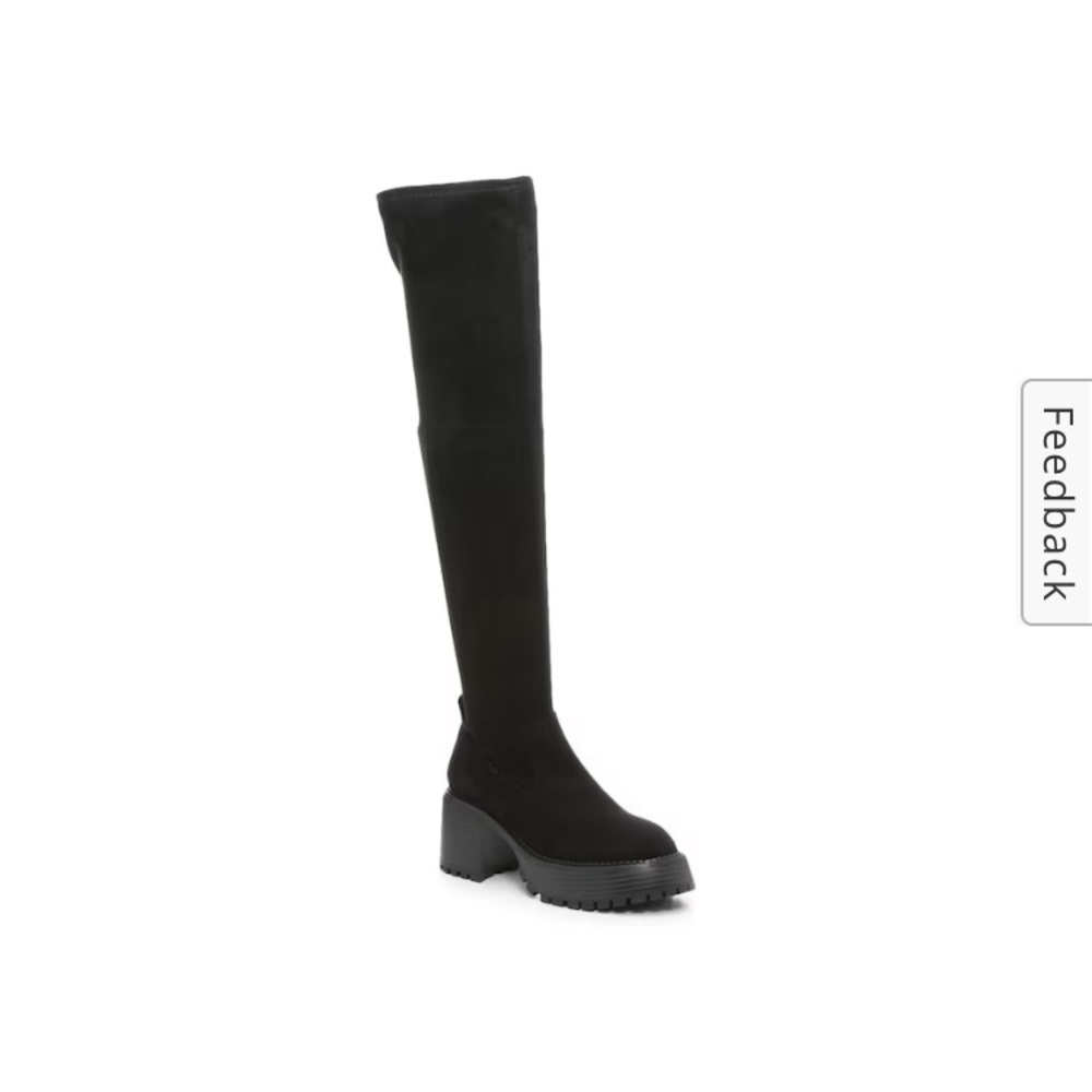MIA Over the Knee Lug Sole Boots